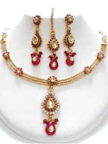 Polki Necklace Set